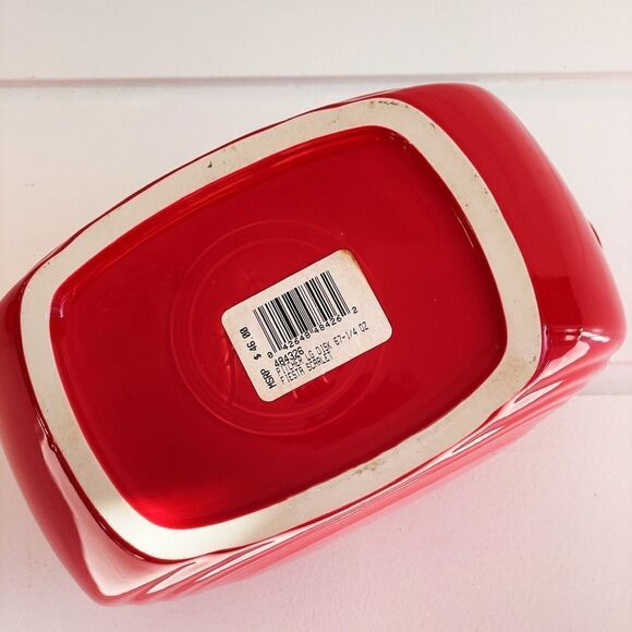 Fiesta 67-1/4 oz Large Disk Pitcher In Scarlet New With Tags - Picture 8 of 9